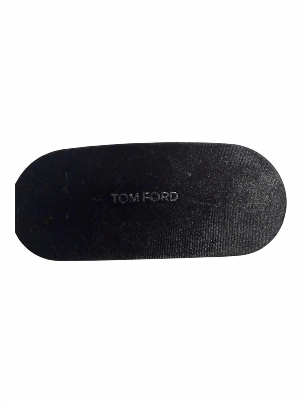 Tom Ford Black Velvet Hard Sunglasses Eyeglasses Case Logo Case Only
